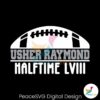 Usher Raymond Halftime Show Lviii Svg For Silhouette