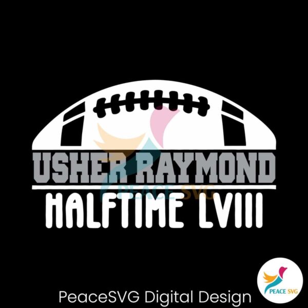Usher Raymond Halftime Show Lviii Svg For Silhouette