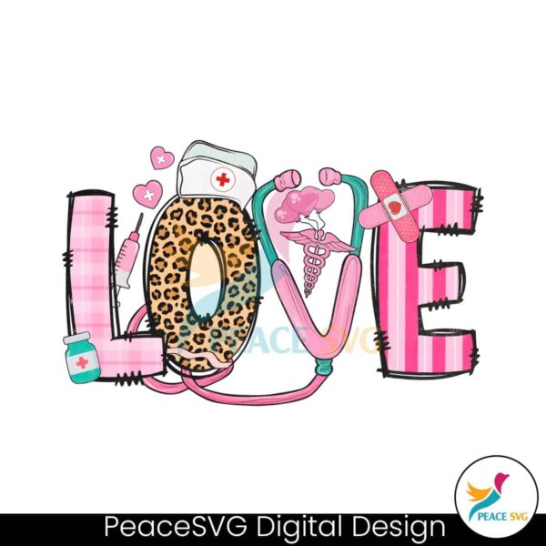 Valentines Day Love Nurse Png For Printing