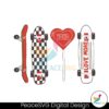 Valentines Skateboard Xoxo Love More Svg Files For Cricut