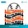 Vintage Baltimore Orioles Baseball Team Svg Printable Design