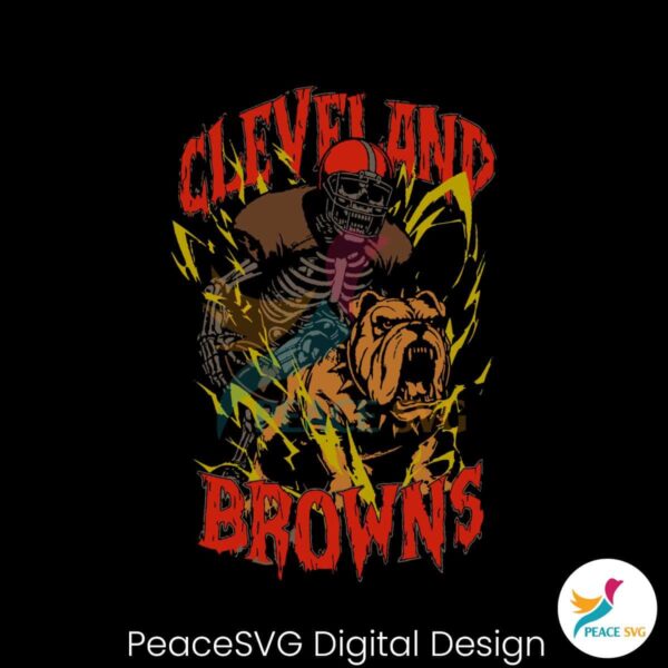 Vintage Cleveland Football Browns Svg For Vinyl Cutting