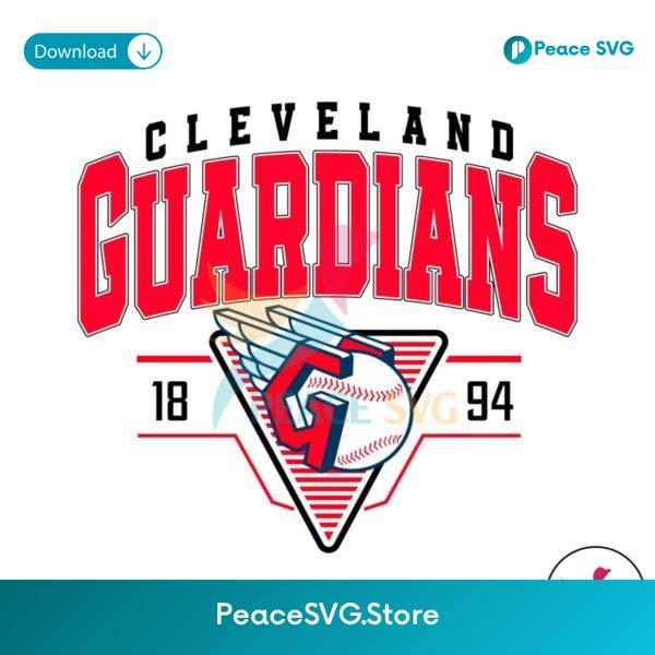 Vintage Cleveland Guardians Est 1894 Svg Layered File