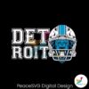 Vintage Detroit Helmet Lion Roar Svg Cut File