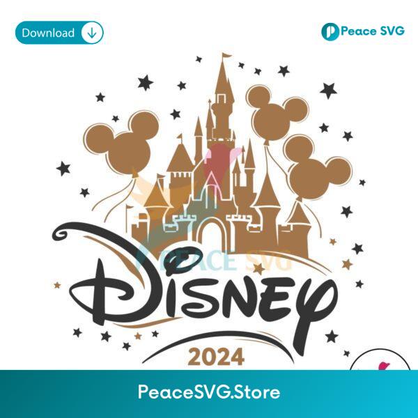 Vintage Disney 2024 Mickey Kingdom Svg Cricut Ready File