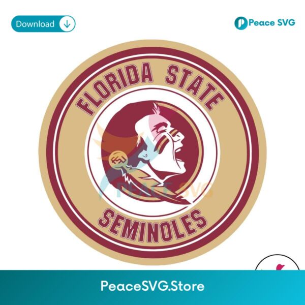 Vintage Florida State Seminoles Football Ncaa Svg Cricut Ready File