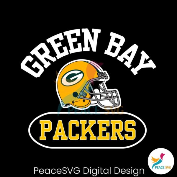 Vintage Green Bay Packers Helmet Svg Cricut Ready File