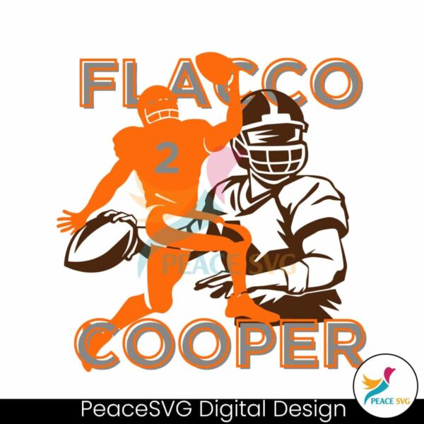 Vintage Joe Flacco Cooper Cleveland Player Svg For Silhouette