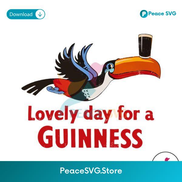 Vintage Lovely Day For A Guinness Png Instant Download