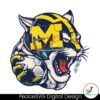 Vintage Ncaa Michigan Football Team Svg Layered File