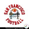 Vintage San Francisco Football Bridge Svg Instant Download