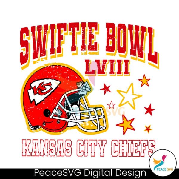 Vintage Swiftie Bowl Kansas City Chiefs Helmet Svg Clipart