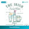 Vintage The Irish Social Club Est 1892 Svg For Silhouette