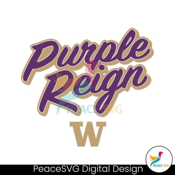 Washington Football Purple Reign Svg Cricut Ready File