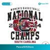 Womens Basketball National Champs South Carolina Svg Printable Design