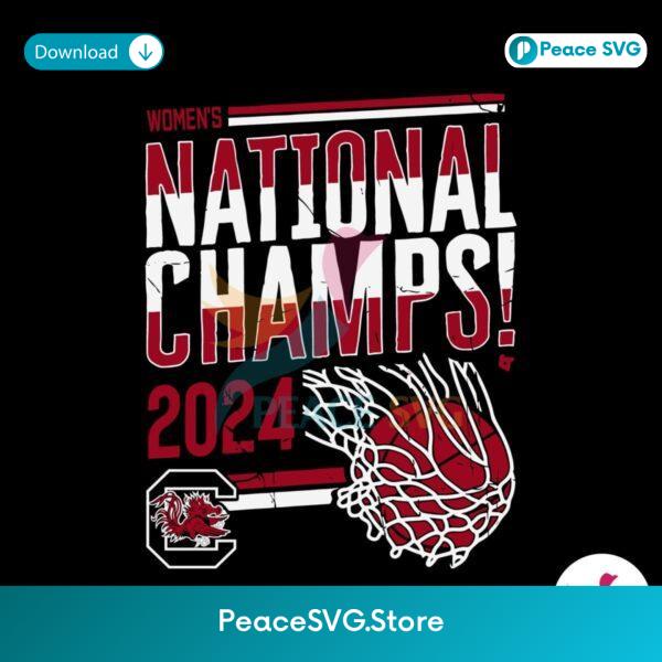 Womens National Champs 2024 South Carolina Svg Layered File