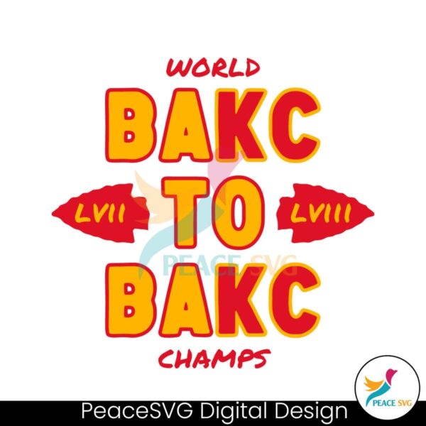 World Champs Back To Back Lviii Svg Vector File
