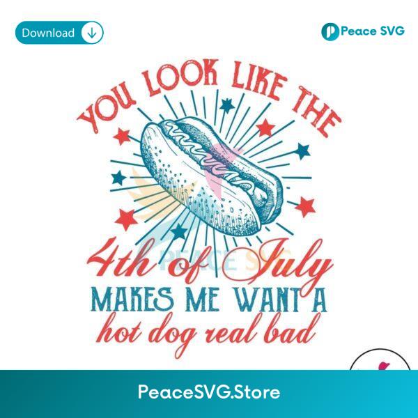 You Look Like The 4th Of July Svg Layered File