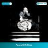 Alfred Hitchcock Vintage Telephone Humor Monochrome Scene PNG