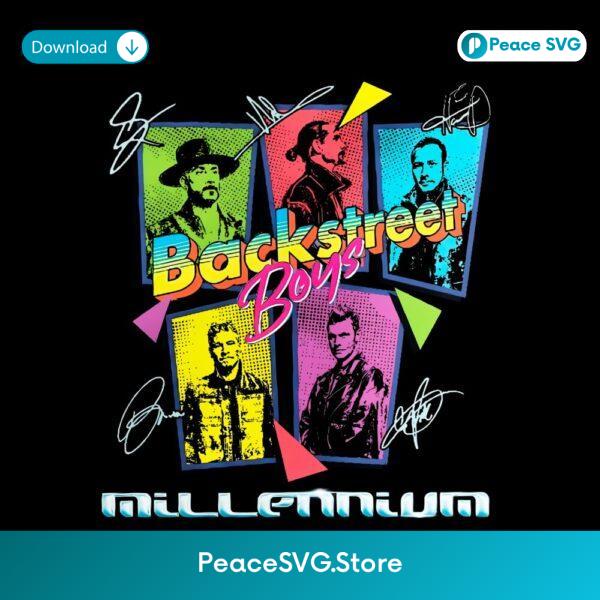 Backstreet Boys Millennium Tour Band PNG