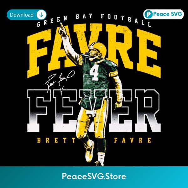 Brett Favre Green Bay Football Favre Fever Quarterback Tribute PNG