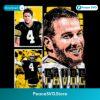Brett Favre Green Bay Quarterback Number Four Vintage Football PNG