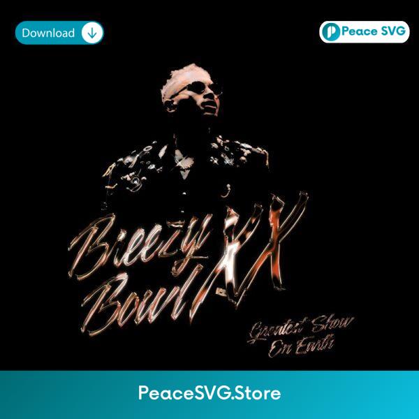 Chris Brown Breezy Bowl Xx Off The Grid 2025 Anniversary PNG