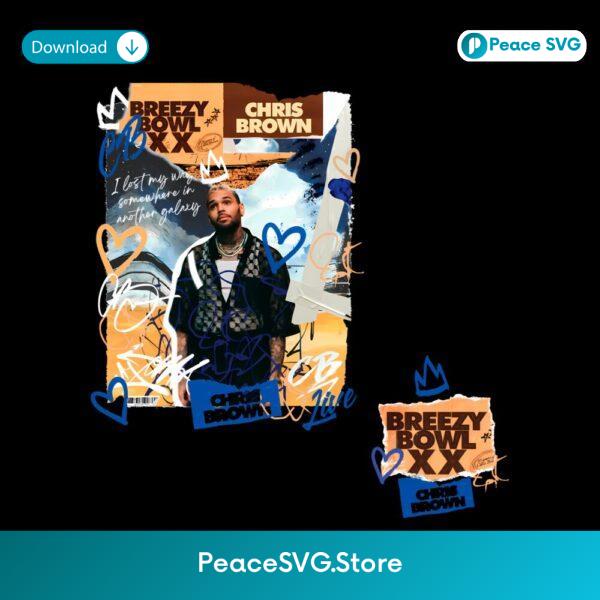 Chris Brown Breezy Bowl Xx Scrapbook Tour PNG