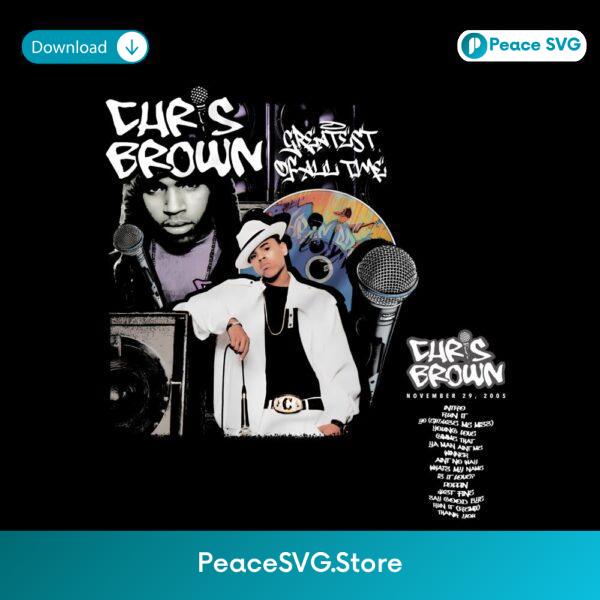 Chris Brown Self Titled Album 19 Year Anniversary PNG