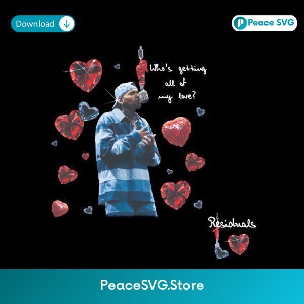 Chris Brown Who'S Getting All Of My Love Residuals PNG