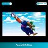 Dragon Ball Frieza Punches Piccolo Scene PNG