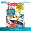 Fantastic Four Comic Cover Vintage Marvel First Steps Retro Superhero PNG