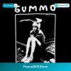 Gummo Bunny Boy Sitting Fence Scene Black White Aesthetic Movie PNG