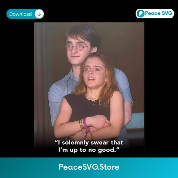 Harry Potter Hermione Granger Hug Meme PNG