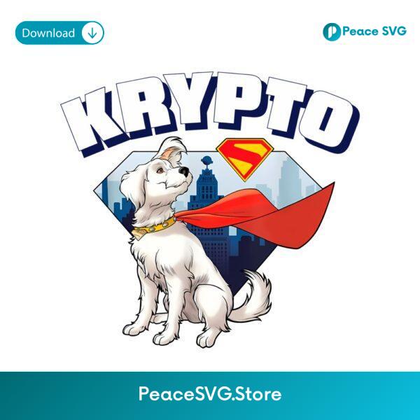 Krypto The Superdog Superman Dog Heroic Pose PNG