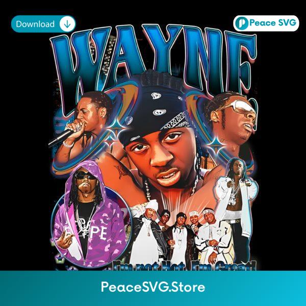 Lil Wayne Rapper Hustler Vintage Tribute Collage PNG