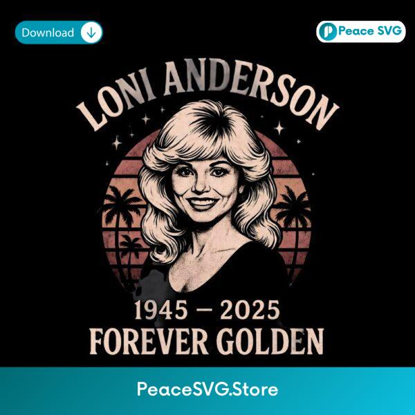 Loni Anderson Forever Golden Sunset Tribute Memorial PNG