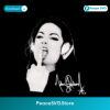 Michael Jackson Headphones Rebel Pose Streetwear PNG