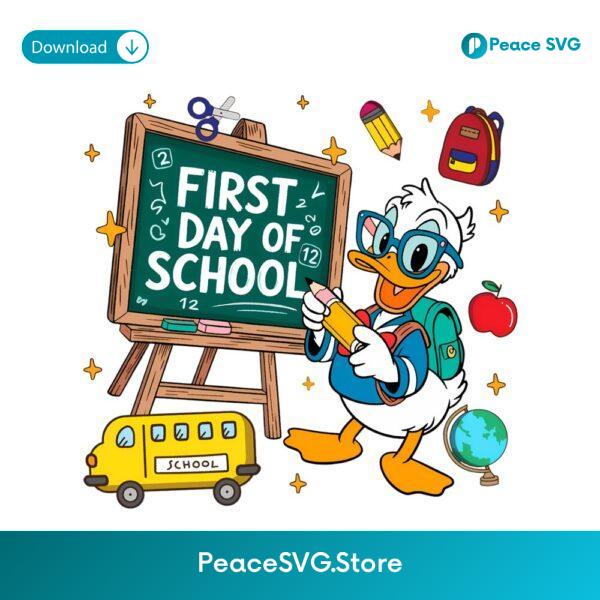 Mickey And Friends School Squad First Day Of School Teacher PNG