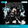 Mickey Mouse Heavy Metal Rock Band PNG