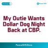 My Outie Wants Dollar Dog Night Back At Cbp Funny Phillies SVG