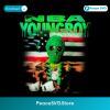 Nba Youngboy Green Mask American Flag Rap Album 2025 PNG