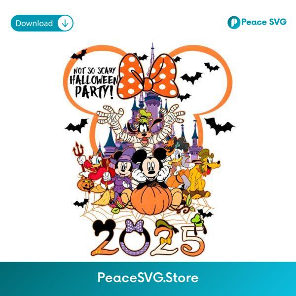 Not So Scary Halloween Disney Family Trip Pumpkin Castle PNG
