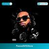 Pop Smoke Rose Thorns Rap Legend Memorial PNG