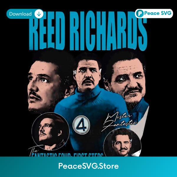 Reed Richards Mister Fantastic Vintage Marvel Fantastic Four First Steps PNG