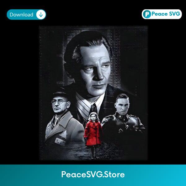 Schindlers List Red Coat Tribute Vintage Movie PNG