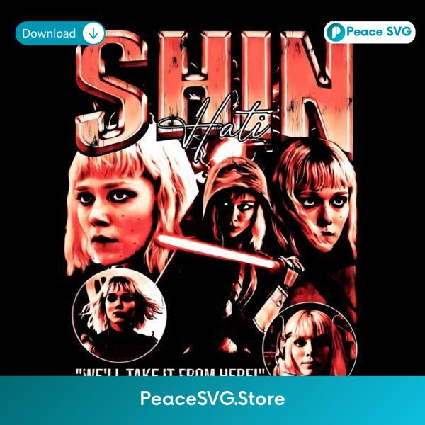 Shin Hati Ahsoka Series Star Wars Dark Side PNG