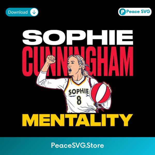 Sophie Cunningham Basketball Mentality Quote Graphic Sports PNG