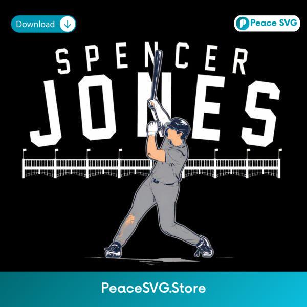 Spencer Jones Baseball Power Swing With Stadium Background PNG
