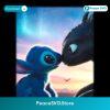 Stitch And Night Fury Sunset Nose Touch PNG